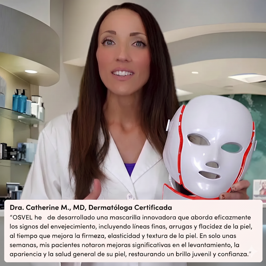 Máscara LED Facial: Tu Spa Personalizado para una Piel Radiante